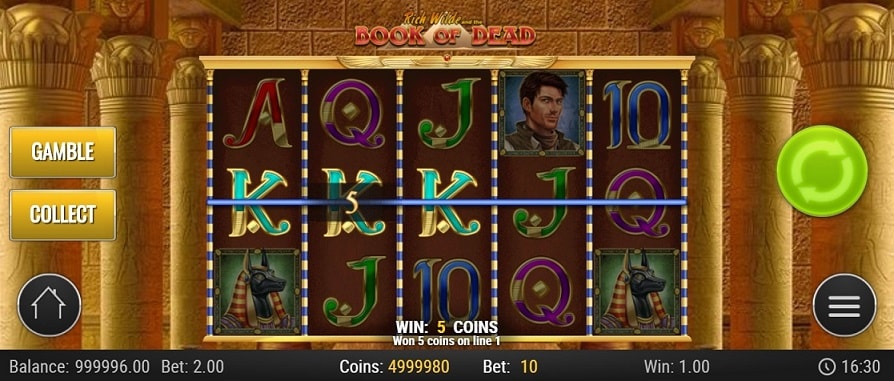 Игровой автомат Book of Dead